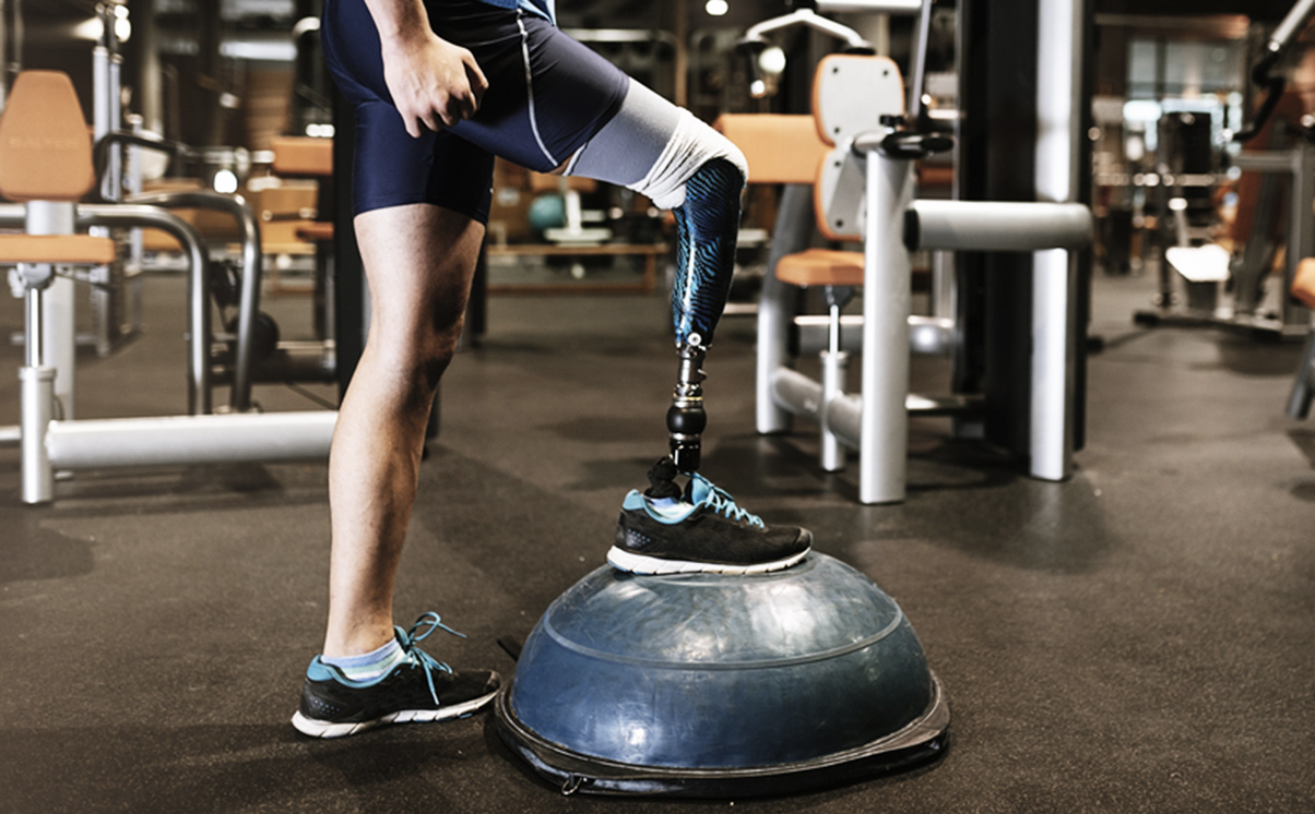 Amputee gym workout - Prosthetic