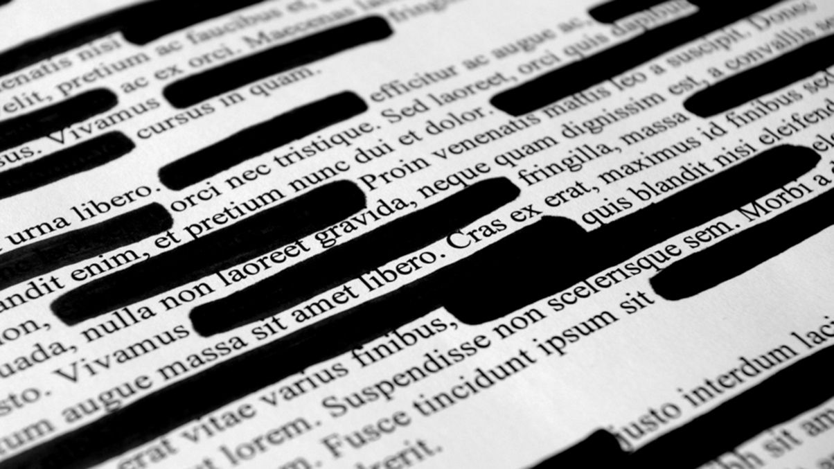 Redacted document