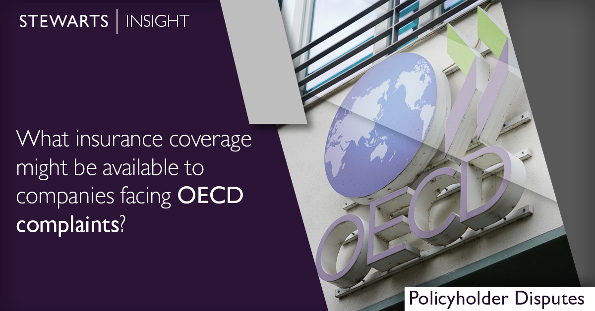 What insurance coverage might be available to companies facing OECD ...