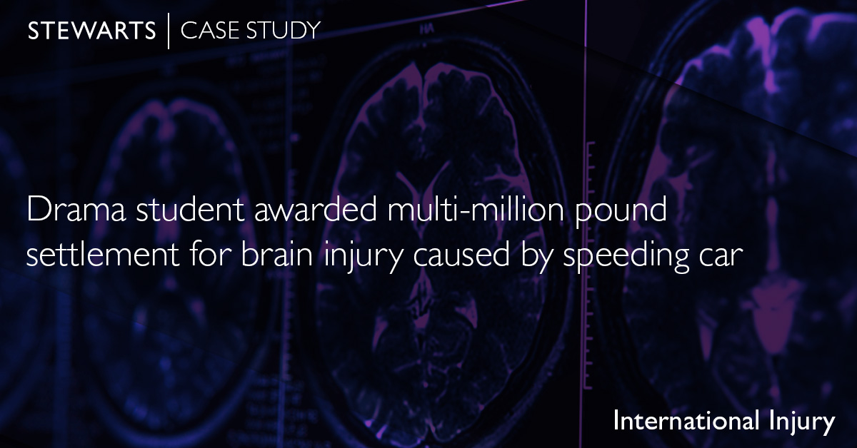 Drama student awarded multi-million pound settlement for brain injury ...
