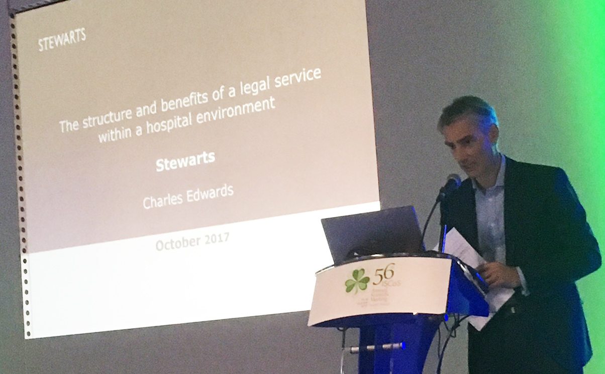 Charles Edwards at ISCoS 2017