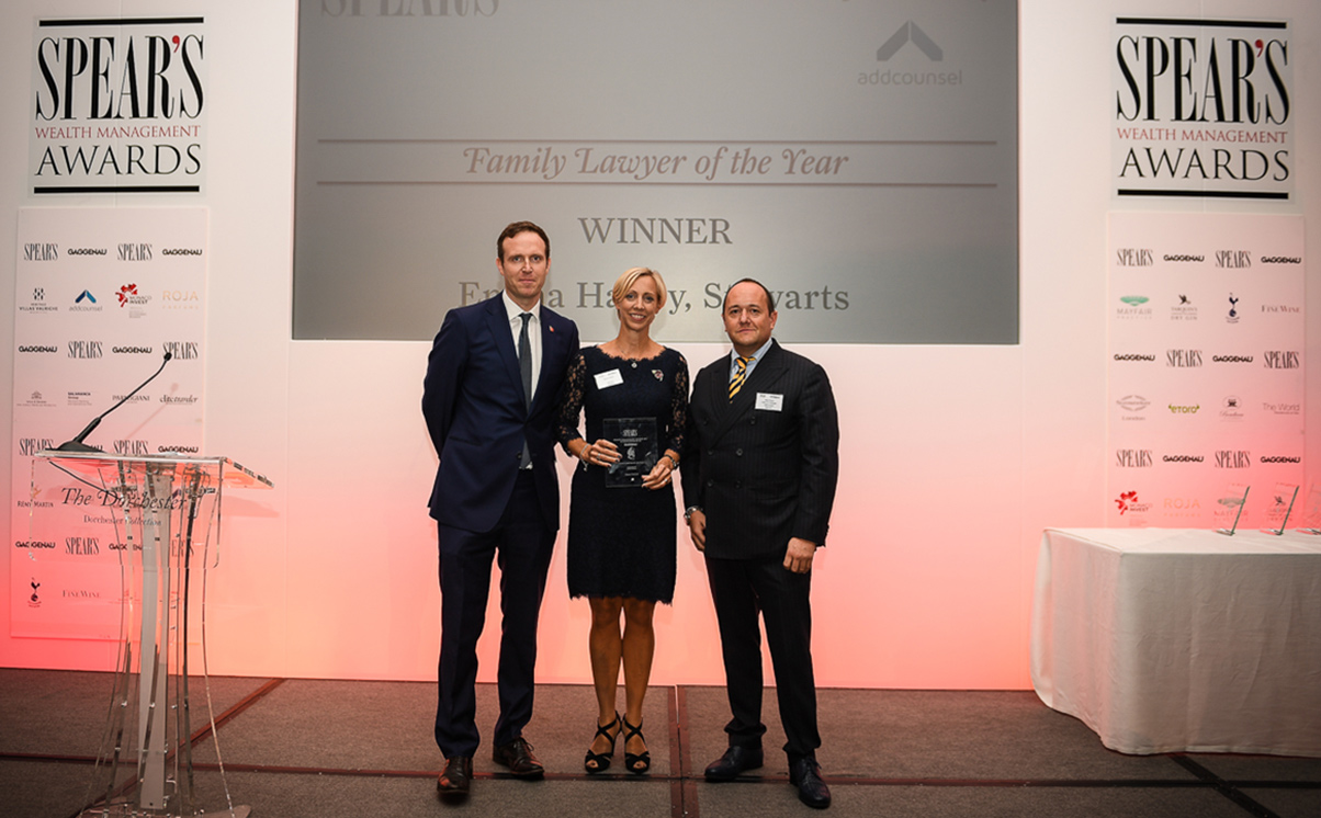 Emma Hatley awarded Spear's Family Lawyer of the Year