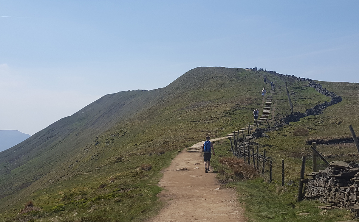 3 peaks challenge for Back Up Trust