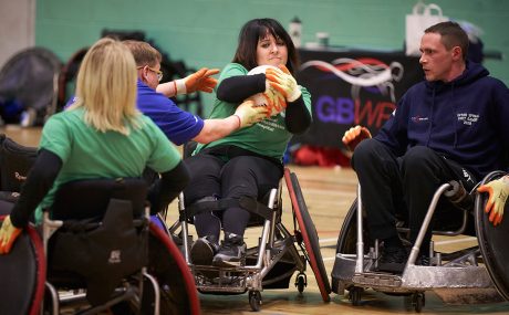 Wheelchair Rugby at Wheelpower Games 2018