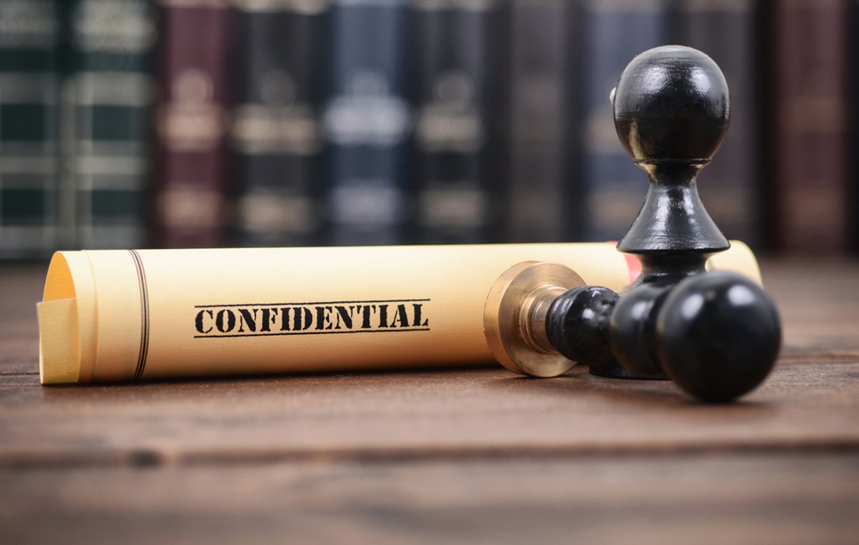 Confidential Court document