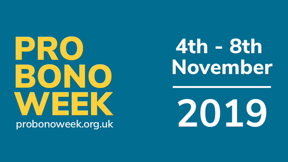 Pro Bono Week 2019