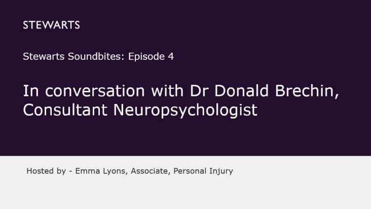 Stewarts Soundbites Episode 4 – In conversation with Dr Donald Brechin