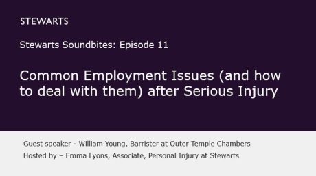 Common Employment Issues (and how to deal with them) after Serious Injury