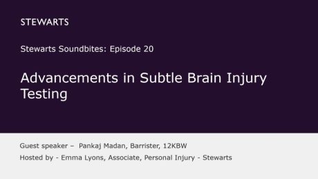 Advancements in Subtle Brain Injury Testing with Barrister Pankaj Madan