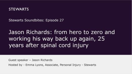 Jason Richards: from hero to zero and working his way back up again, 25 years after spinal cord injury.