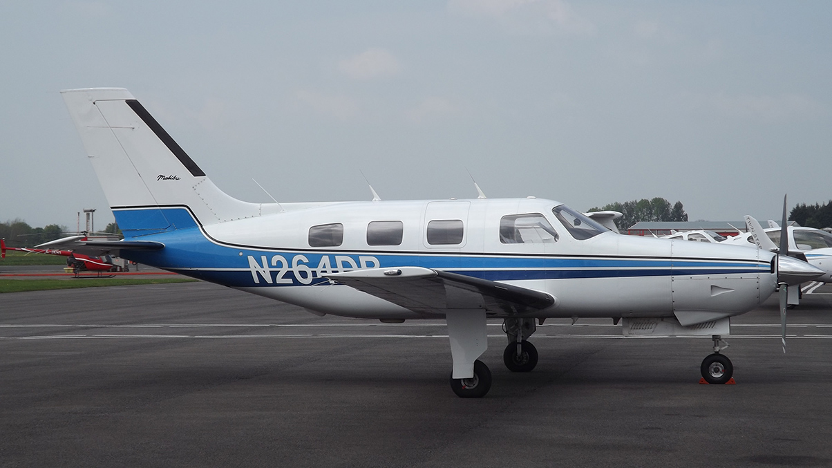 N264DB Piper Malibu 46 - James from Cheltenham, Gloucestershire, CC BY-SA 2.0 , via Wikimedia Commons