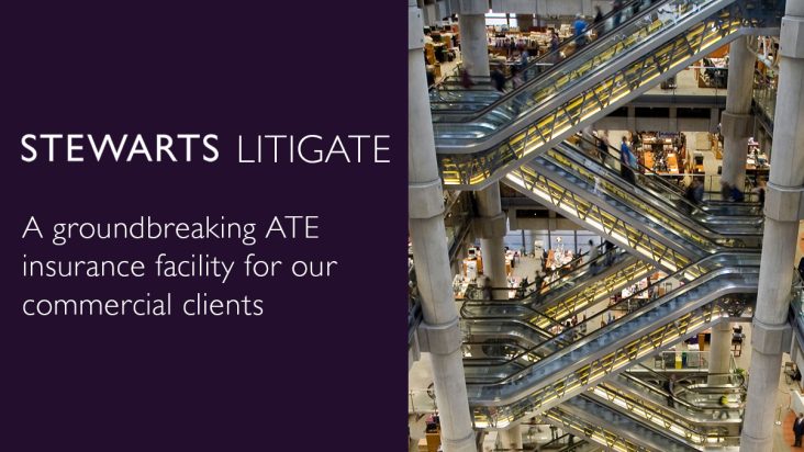 Stewarts Litigate - ATE facility