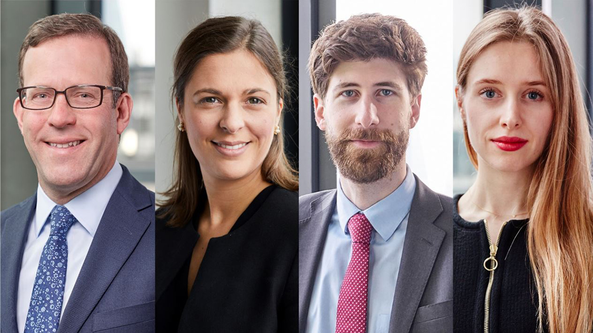 James Price, Emma Holland Luca del Panta and Lucy Stewart-Gould - Private Client Global Elite