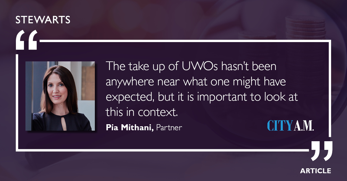 Explaining the unexplained – why are UWOs so unpopular? - Stewarts